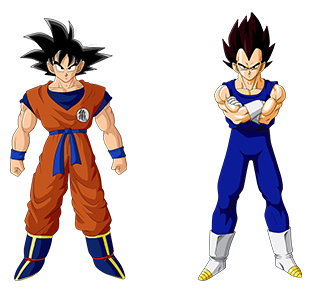 team goku and vegeta